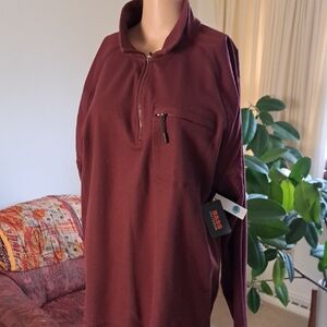 Bass Outdoorens Half Xip Puover Ptp 24" New $60